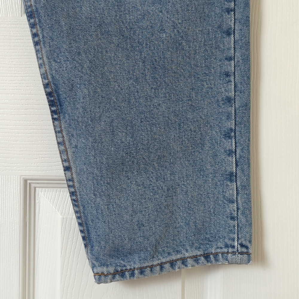 Gap Y2K Vintage Medium Wash High Waisted Reverse Fit Ankle Length Mom Jeans 12 - Picture 13 of 13
